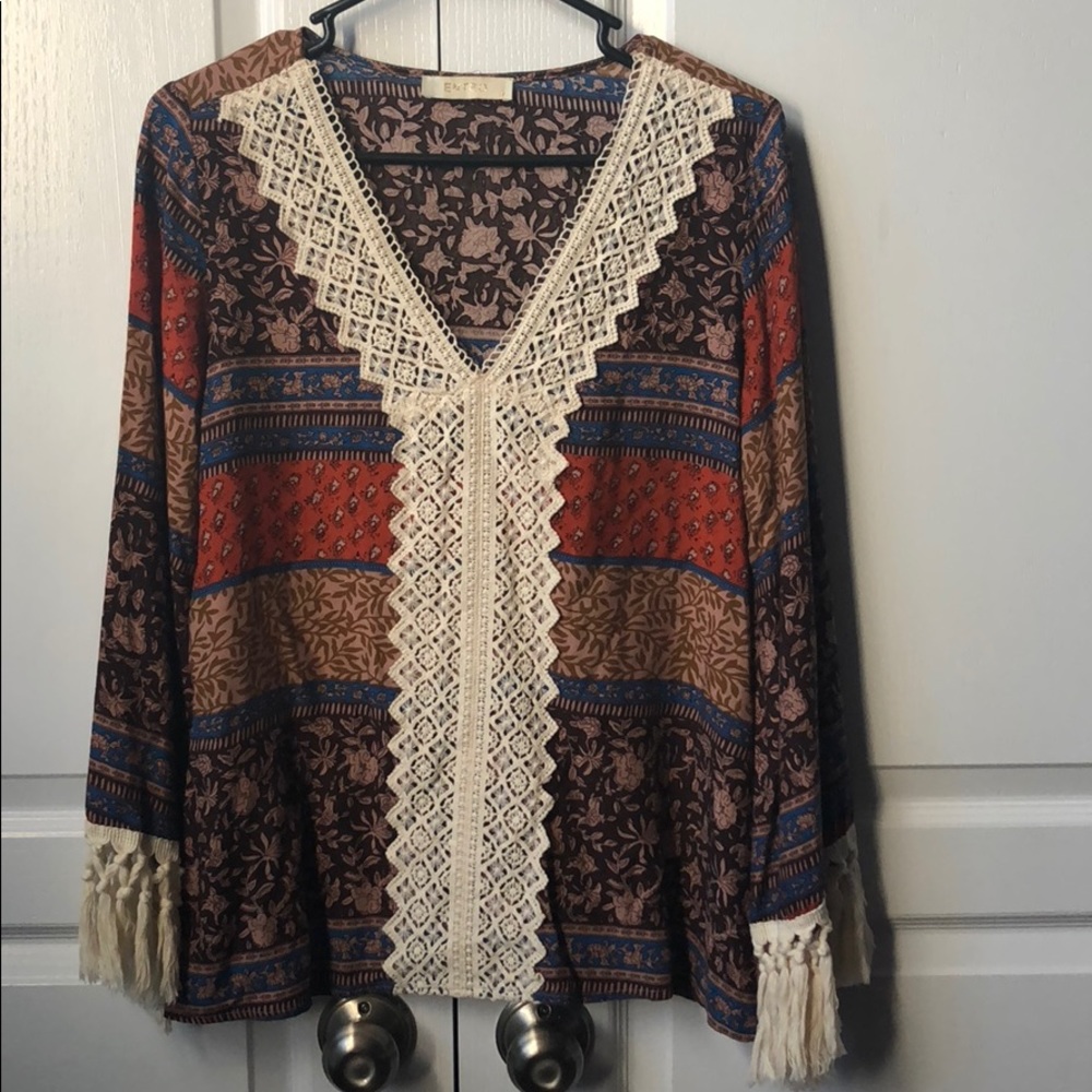 Women’s multicolored top